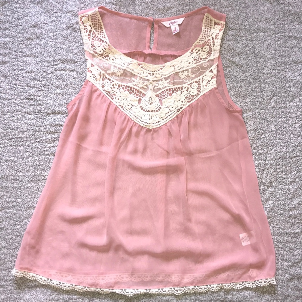 Candie’s Chiffon Tank
